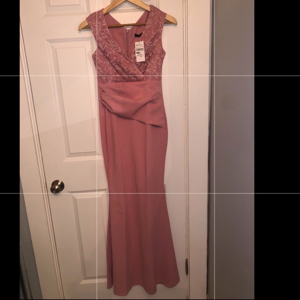 NWT mauve Lord & Taylor Dress size 4
